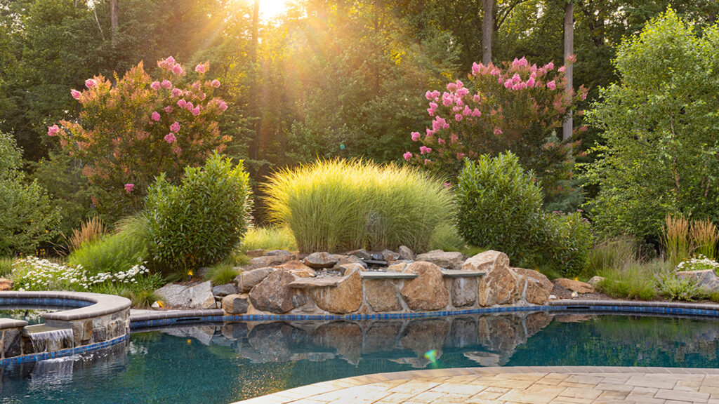 Landscape design and build services by Marker Elevated Landscapes serving Malvern, PA